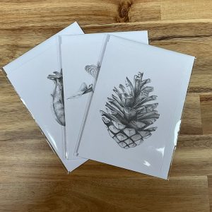 3 x A6 Cards & Envelopes - 3 Designs